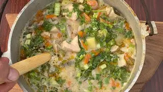 Campfire Mushroom Soup &mdash; Spring in the Mountains