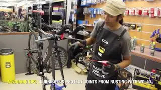 Lubricate Protect Bike Joints from Rusting with WD-40 | Pro Tips 7