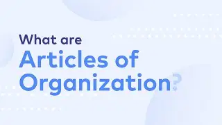 Articles of Organization and Everything You Need to Know!