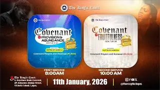 COVENANT OF PROVISION & ABUNDANCE || COVENANT OF FRUITFULNESS || SUNDAY SERVICE ||11||01||026