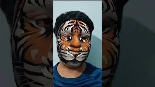 Tiger Mask AR Made Using Meta Spark AR