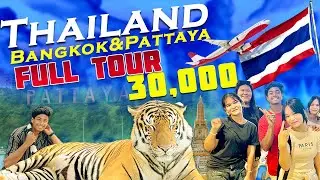 Thailand (pattaya and Bangkok)🇹🇭 complete travel guide under Low Budget 35,000 || Cheap Hotels, Food