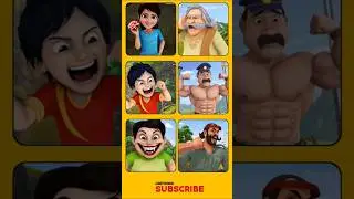 Shiva Cartoon Characters Funny 💥 #cartoon #viral #Shorts