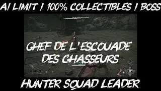 AI Limit / BOSS / Hunter Squad Leader / Guide / 100% Collectibles
