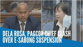 Dela Rosa, Pagcor chief clash over e-sabong suspension