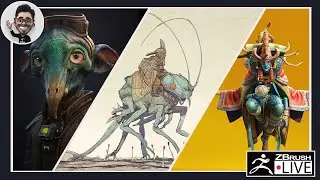 ZBrushLive Special Presentation - Pablo Munoz Gomez