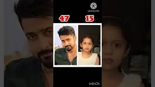 South actor age and daughter age !! #viral #trending #youtubeshorts