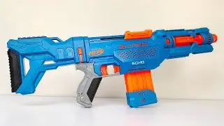 ₹ 3000 Nerf Gun Elite 2.0 Echo Unboxing and Testing | Unboxing Zone