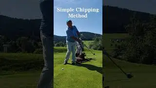 Never Duff or Top Your Chip Shots Ever Again (Simple Technique) #golfingtips #shorts