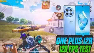 ONEPLUS 12R 120 FPS TEST BGMI /PUBG MOBILE 4.0 UPDATE 💥 UNLOCK 120 FPS |ONE PLUS 12R STEEL POWERFUL