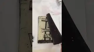 Gelli Plate Image Transfer Using a Printer #gelliplateprinting #imagetransfer #gelliprinting