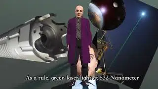 Why is Green Laser best for Astronomy?