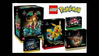 The New Lego Pokémon sets!!!