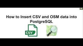Import CSV and OSM data into PostgreSQL using ogr2ogr