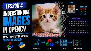 #4 Understanding images in OpenCV | Python for Computer Vision