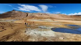 Hverir a.k.a. N&aacute;maskar&eth; area, Iceland (August 2020)