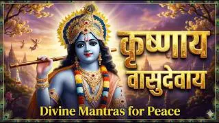 Krishna Mantra - Om Krishnaya Vasudevaya 108 Times | Bhakti Song ॐ कृष्णाय वासुदेवाय हरये परमात्मने