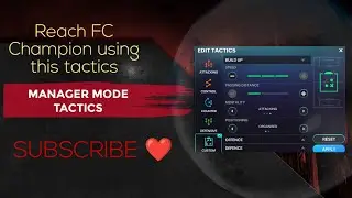 Fc mobile Manager Mode Tactics🔥!!! #fc25 #fcmobile #fcmobile25 #fc26 #gameplay #easports 