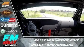 Rally van Wervik 2017 | ONBOARD | Dilley - KP8 Kruiseke [HD]