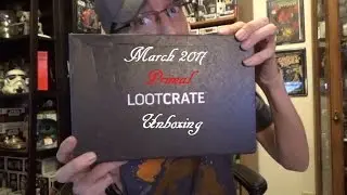 Loot Crate Unboxing for March 2017 Theme Primal