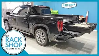 Система ящиков для GMC Sierra 1500 Short Bed DECKED 2020–2025 гг. | The Rack Shop — Остин, Техас