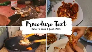 🦀 How to cook & eat crab? || Procedure text video by 9th grade waringin jhs students - english task