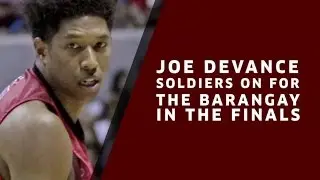 Joe Devance Soldiers On for the Barangay in the Finals | PBA Philippine Cup 2016 - 2017