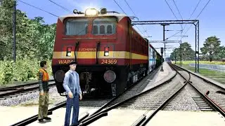 Railway Crossing | please do not cross railway line too early | indian railways Train Simulator 2020