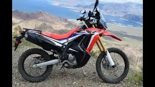 CRF250L Rally Vegas Desert trail ride 1