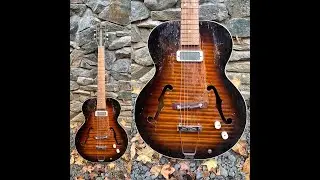 Galiano Royale 1940s Archtop Guitar By Harmony