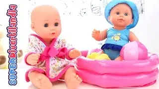 Muñecos Bebé You&Me con bañera. Hora del baño (Little Baby Doll Bathtime Set)
