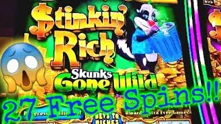 💥27 Spin 🤯 Bonus On Stinkin Rich |Riverwind Casino 🎰💰