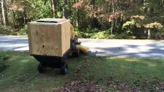 Homemade bagger for lawn mower