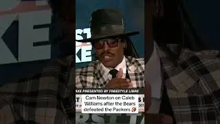 Cam Newton praises Caleb Williams and the Bears ✍️