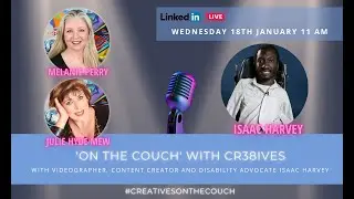 'ON THE COUCH' with Video & Content Creator ISAAC HARVEY MBE