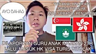 2 TH PERNAH PUNYA KASUS DI HK, XPMI HK INI DI CEK4L DI BANDARA SAAT DIBAWA LOIHANG MAJIKAN SINGAPUR