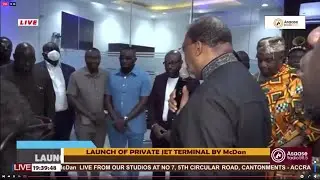 McDan Private Jet : LAUNCH OF PRIVATE JET TERMINAL BY McDan (((LIVE))