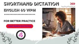 Pitman shorthand Eng 60 wpm  jun15B #60wpm #englishshorthand #shorthanddictation