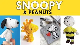 Amigurumi Snoopy & Peanuts Crochet Pattern Roundup!