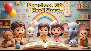 नर्सरी बच्चों के लिए कहानी -part -3| मज़ेदार सीख Preschool Kids Hindi Story  #storiesforkids #kids