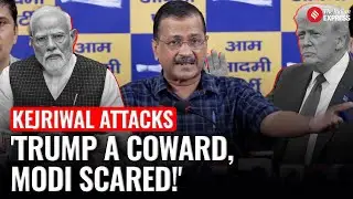 'Modi Scared of Trump': AAP Chief Arvind Kejriwal Attacks PM Modi Over Trump's Tariffs