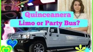 Quinceanera/wedding Party bus or Limousine! MyQuincea&ntilde;era