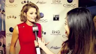 Stana Katic Talks Life On Set of CBGB and 