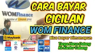 Cara Bayar Cicilan WOM Finance lewat Dana dan m-banking bca 🔴 Wahana Otto Mitra Finance