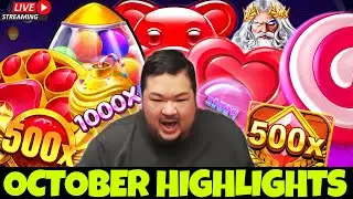 BIG BOY CHENG BIGGEST WIN OF THE MONTH! OCTOBER HIGHLIGHTS #slot #maxbet #maxwin #bigboycheng