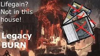 Who would win?  Lifegain Cards or One Bolty Boy? Legacy Burn!