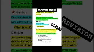 Epic vs Mock Epic Explained | Differences, Definition & Examples | English Literature