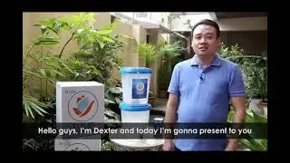 Tulip table water filter presentation