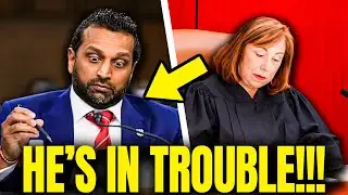 Kash Patel IN FEAR of ARREST Court ISSUES Jail THREAT!