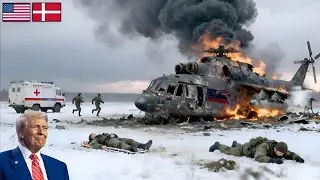 Danish troops on combat alert shot down a US intruder helicopter